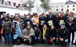 Ministro Varela con educadores tradicionales