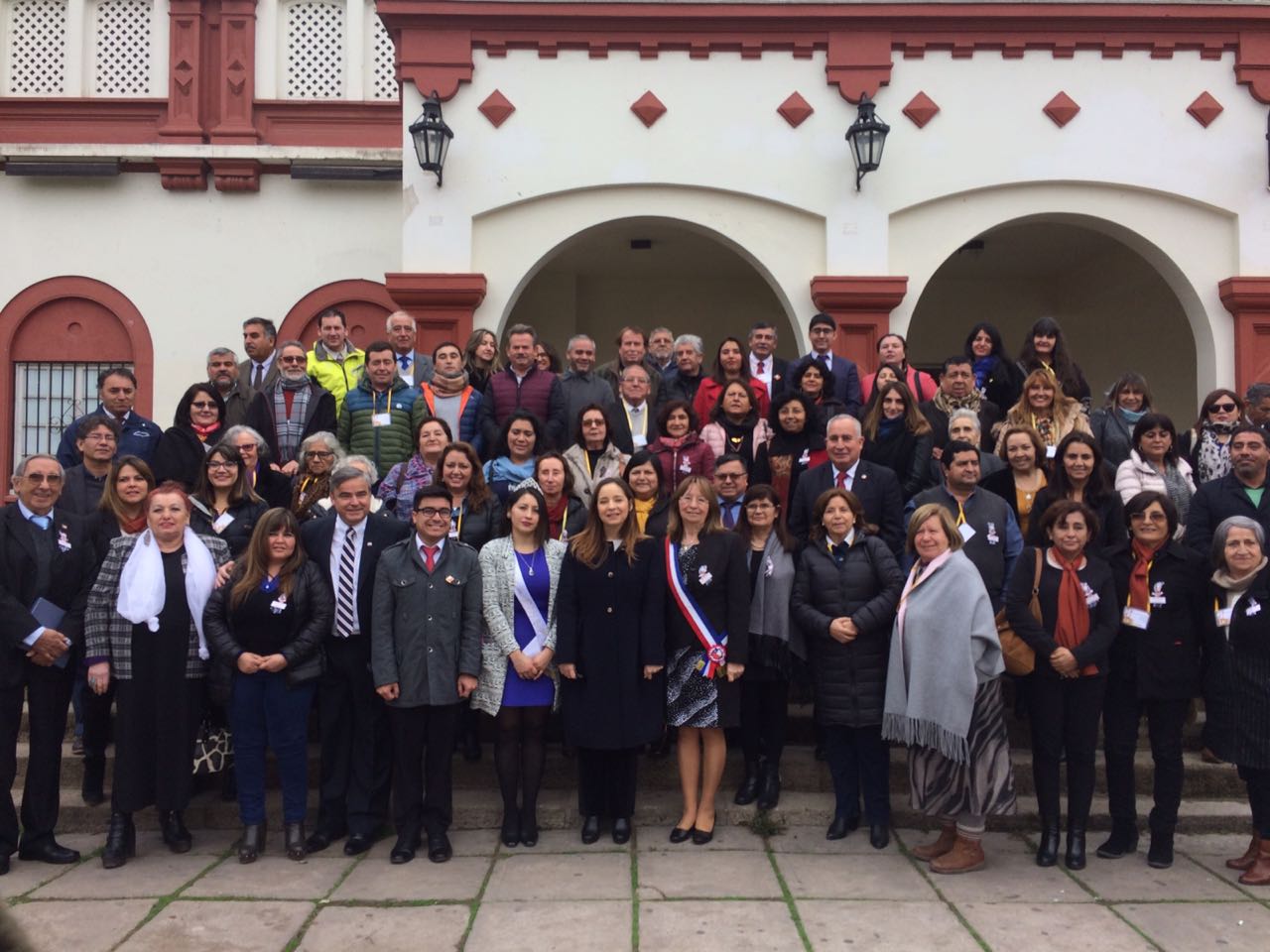 Reunión de profesores rurales.