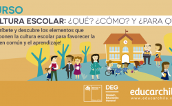 Inscripciones curso cultura escolar